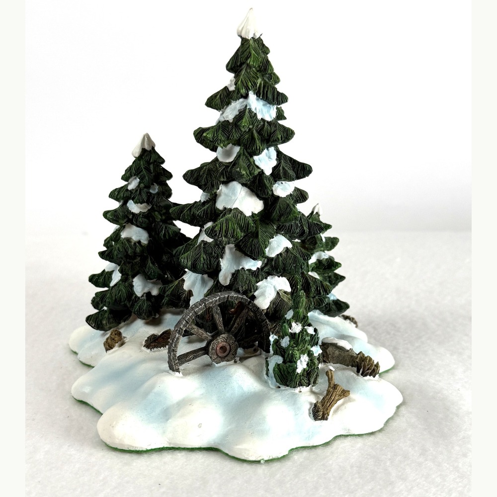 Dept 56 Village Wagon Wheel Pine Grove 52617 Original Box